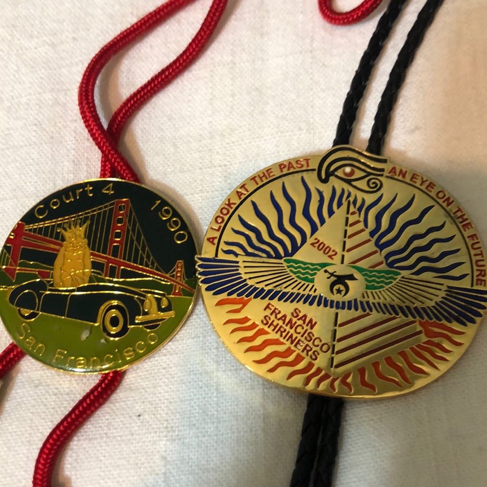 San Francisco Bolo Ties Collection . Prize  Each.